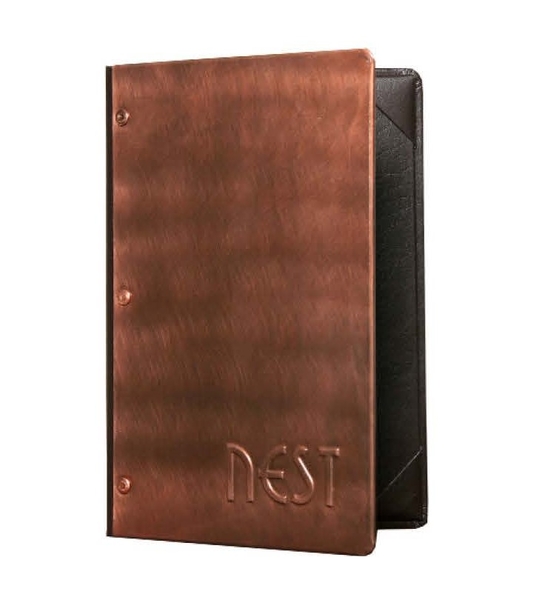 Copper Menu Covers image