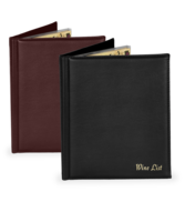 Italiano Flush-Cut Padded Vinyl Wine Lists image