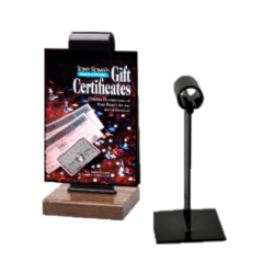 The Menu Roll(tm) Flip Stand Card Holders