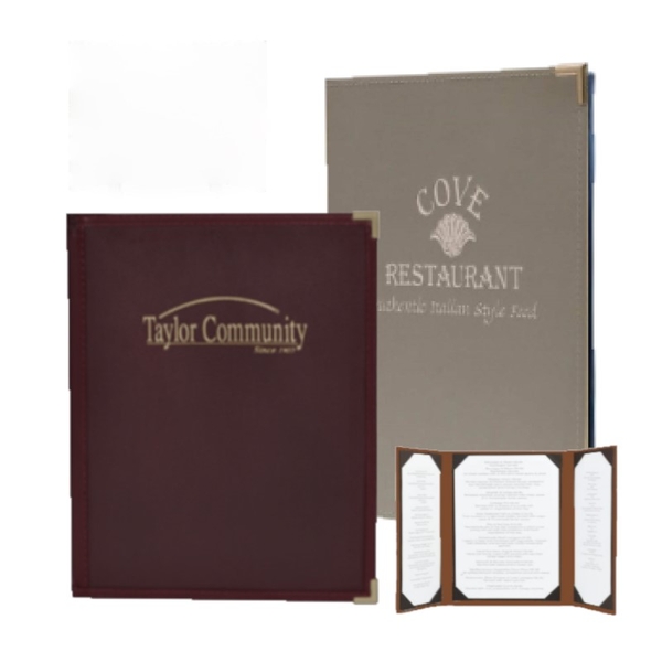Gatefold Padded Menu Covers