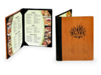 Image Custom Casebound Dining Menu Covers