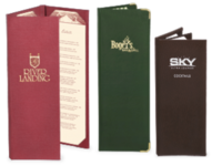 Image Bistro & Bar Menu Covers