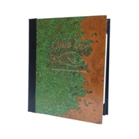 Image Quad (and Larger) Booklet Patinaed Copper Menu Covers (Six View)