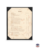 Image Single Alexandra Menu Holders (One View)